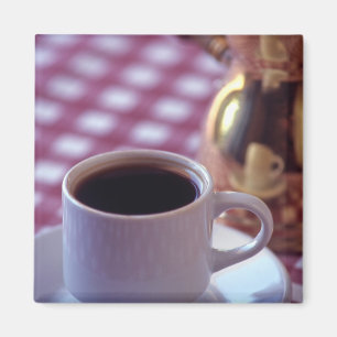 Imã Uma xícara de Café Árabe. Síria. O Oriente Médio