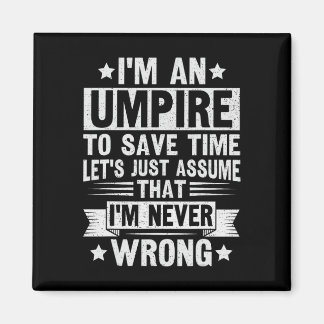 Imã Umpire Funny Sketll Design For An Umpire 