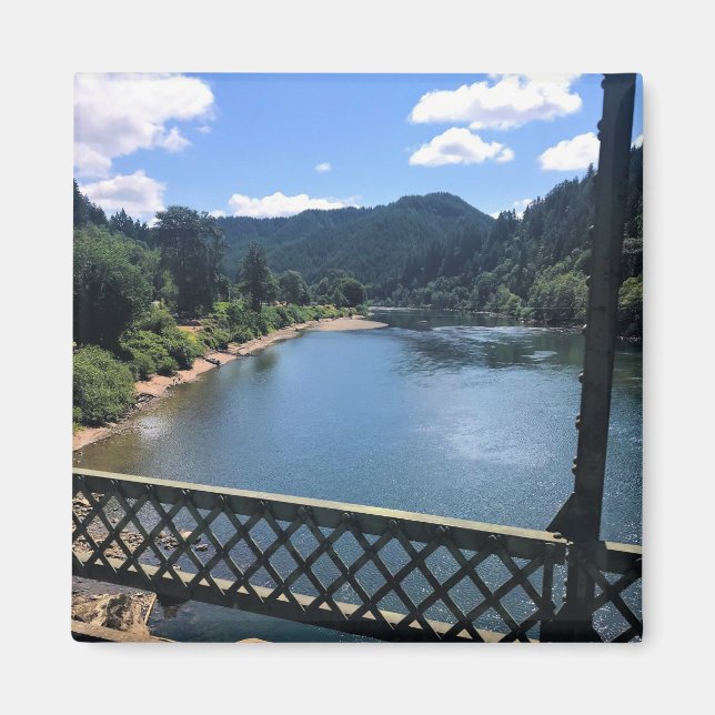 Imã Umpqua River, Oregon (Frente)