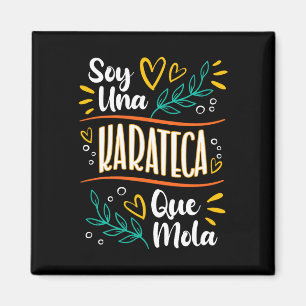 Imã Una Karateca Que Mola Mujer Regalos De Karate