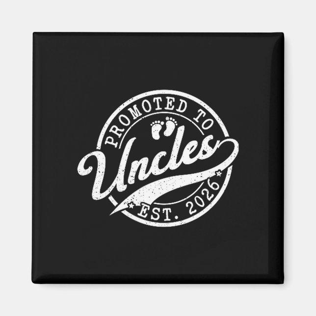 Imã Uncle Est 2026 New Uncle Announcement Promoted To  (Frente)