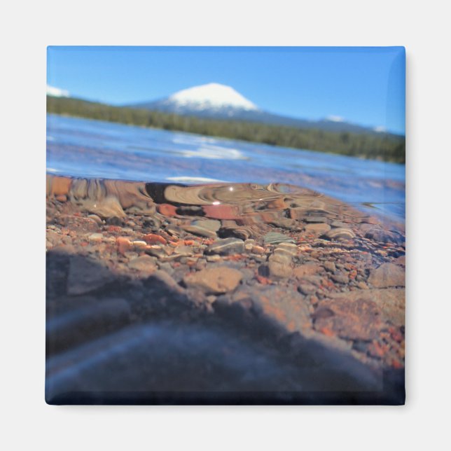 Imã Underwater View of Little Lava Lake, Oregon (Frente)