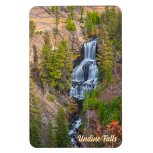 Ímã Undine Falls Lava Creek Yellowstone National Park