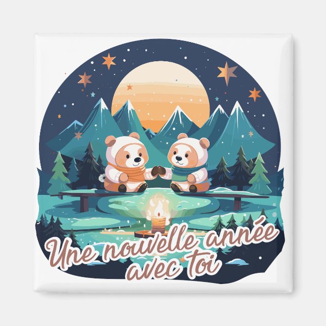 Imã Une nouvelle année avec toi (Frente)