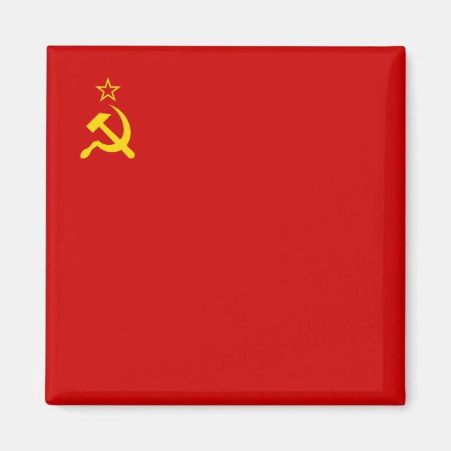 Imã União Soviética (URSS) (martelo comunista e foice (Frente)