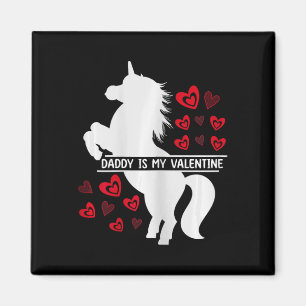 Imã Unicorn do Dia dos Namorados Papai Bonito é Meu Na
