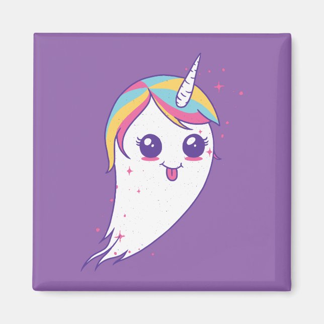 Imã Unicorn Ghost (Frente)