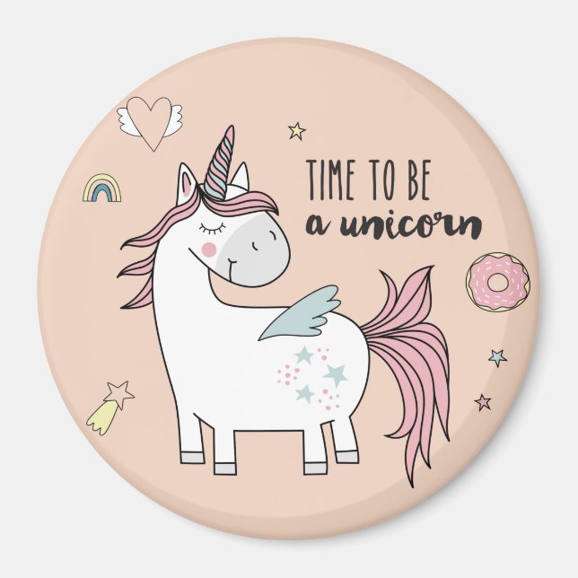 Imã Unicorn Magnet (Frente)