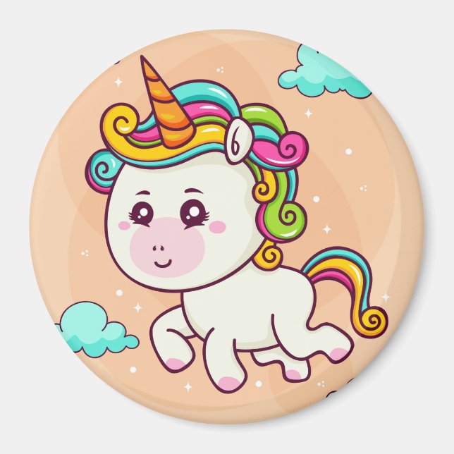 Imã Unicorn Magnet (Frente)
