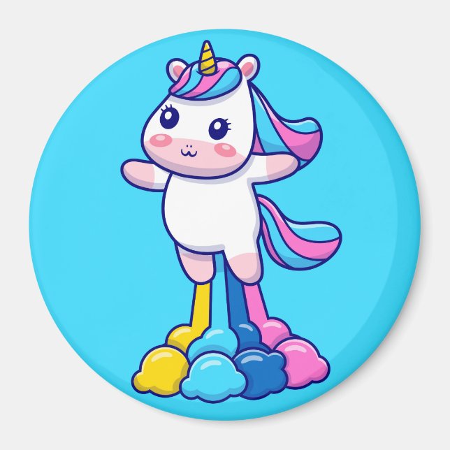 Imã Unicorn Magnet (Frente)