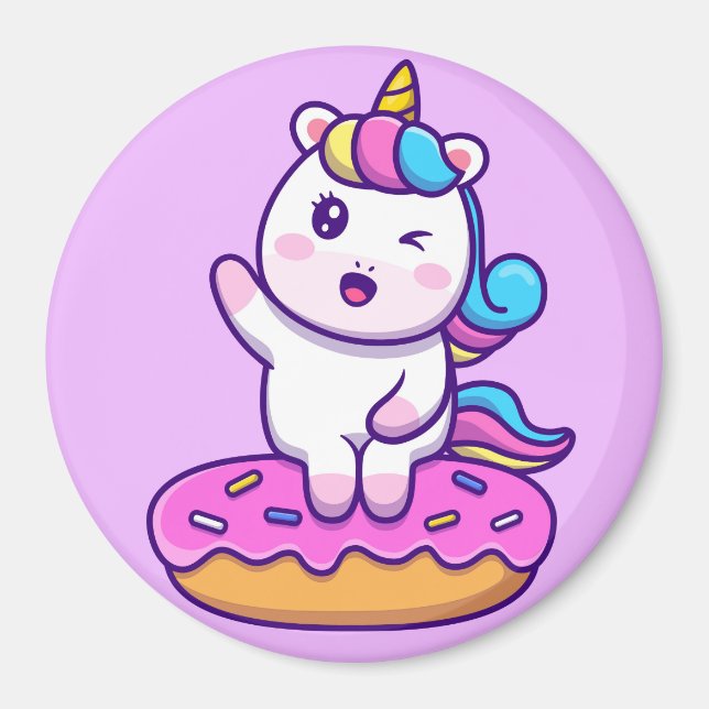 Imã Unicorn Magnet (Frente)