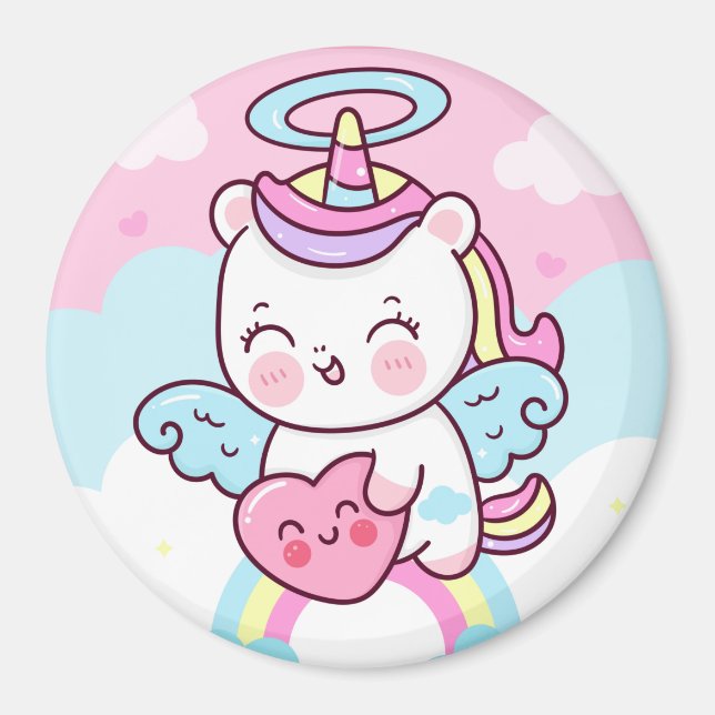Imã Unicorn Magnet (Frente)