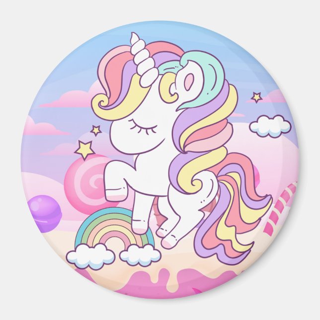 Imã Unicorn Magnet (Frente)