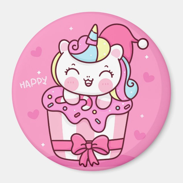 Imã Unicorn Magnet (Frente)