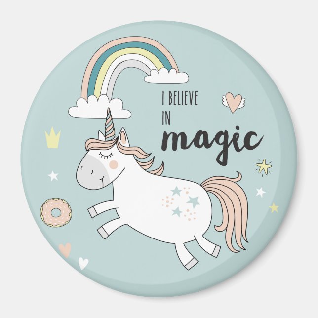 Imã Unicorn Magnet (Frente)