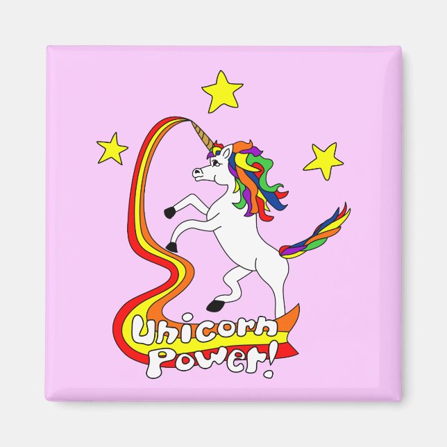Imã Unicorn Power! (Frente)