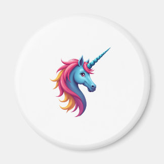 Imã Unicorn Santa Hat Christmas T-Shirt (4)