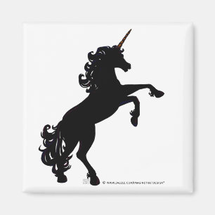 Imã Unicorn Silhouette
