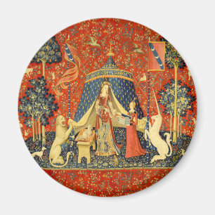 Imã Unicorn Tapestries Lady Legend Medieval