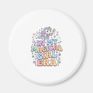 Imã Unicórnio Na Minha Era de Garota Mágica Kawaii Ade