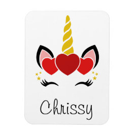 Ímã Unicórnio Personalizado