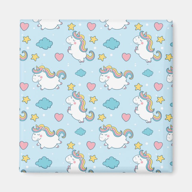 Imã Unicórnios (Frente)