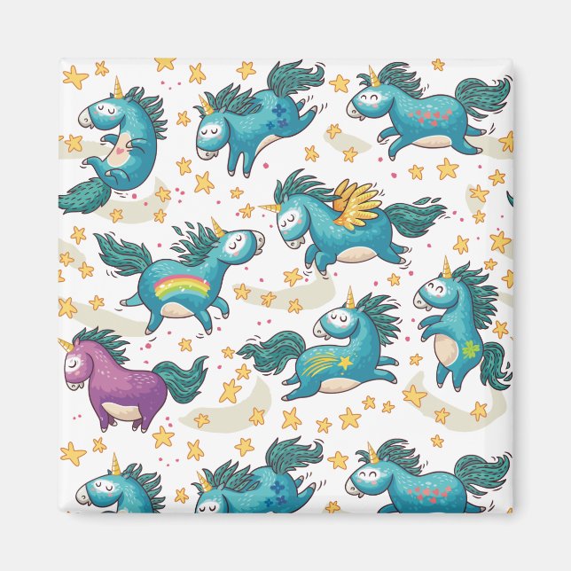 Imã Unicórnios (Frente)