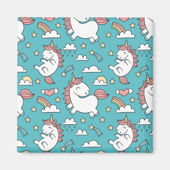 Imã Unicórnios (Frente)