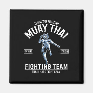 Imã Unicórnios Muay Thai Fofos Boxe Tailandesa e Kickb