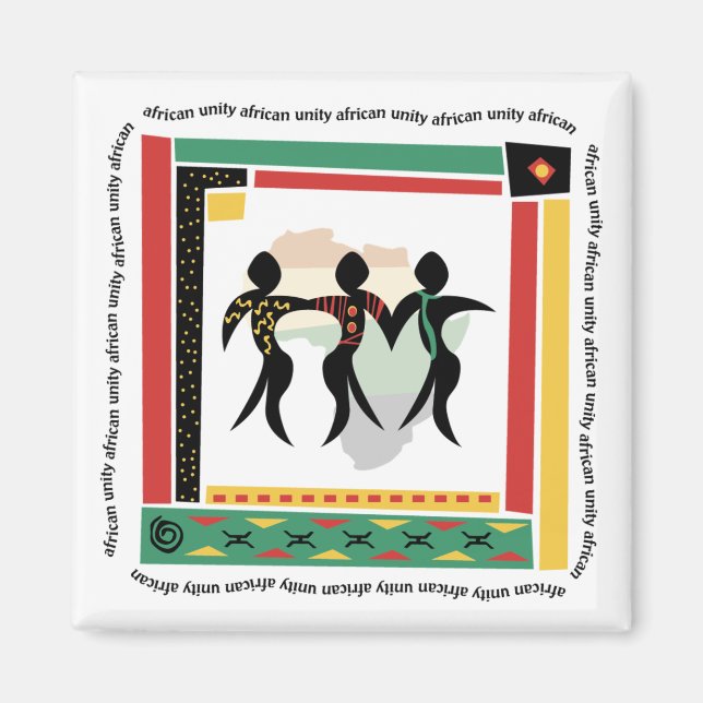 Imã Unidade Africana (Frente)