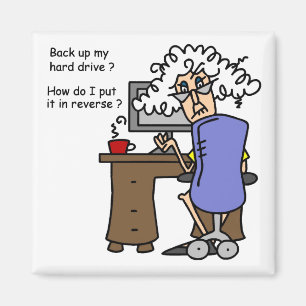 Imã Unidade de duro para trás com Humor