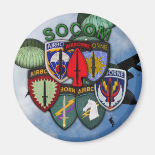 Imã unidades de comando especiais patches de unidades