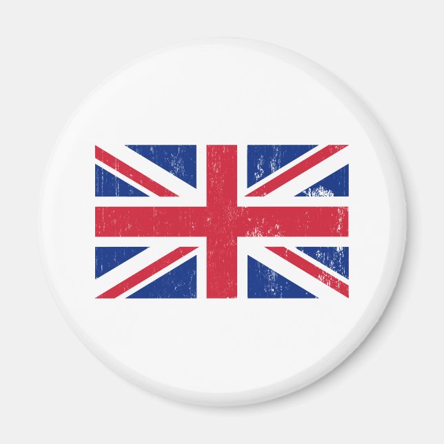 Imã Union Jack British Flag Magnet (Frente)
