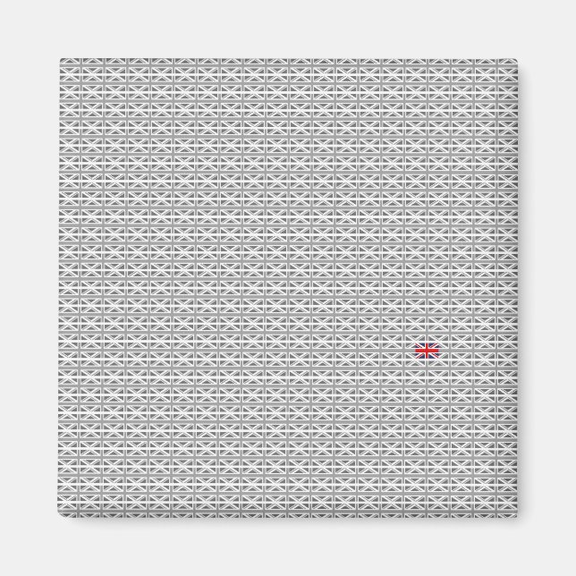 Imã Union Jack - Reino Unido (Frente)