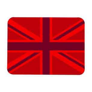 Ímã Union Jack vermelho