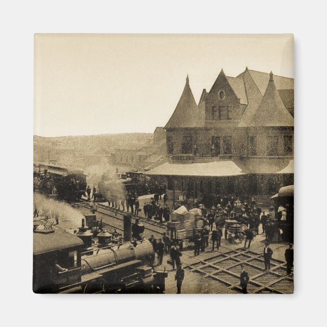 Imã Union Station, Durand, Michigan (Frente)