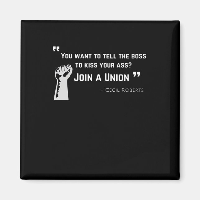 Imã Union Strong - Union Worker Trend Labour Day (Frente)