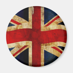 Imã Unionjack - Grunge