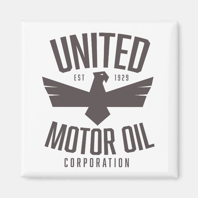 Imã United Motor Oil Corporation, (Frente)