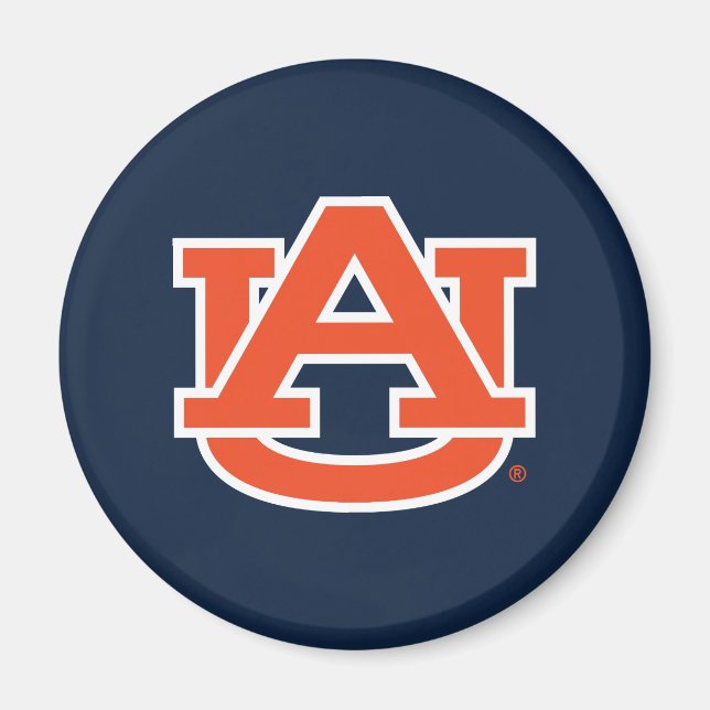 Imã Universidade Auburn | Logotipo UA Auburn (Frente)