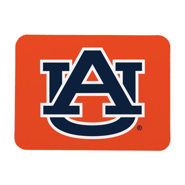 Ímã Universidade Auburn | Logotipo UA Auburn (Horizontal)