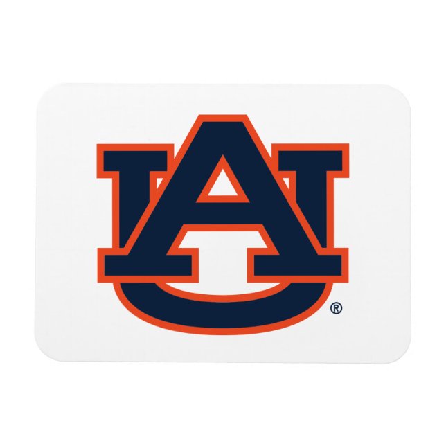 Ímã Universidade Auburn | Logotipo UA Auburn (Horizontal)