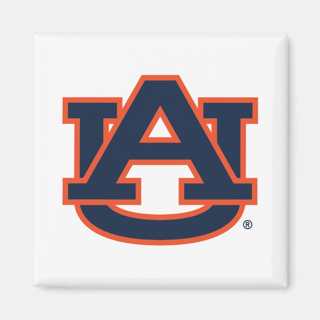 Imã Universidade Auburn | Logotipo UA Auburn (Frente)
