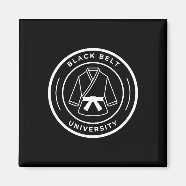 Imã Universidade Black Belt (Frente)