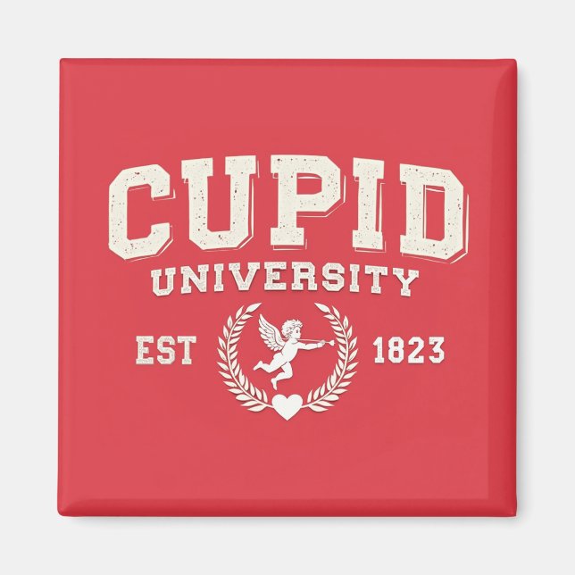 Imã Universidade Cupida - Escola de Amor e Setas (Frente)