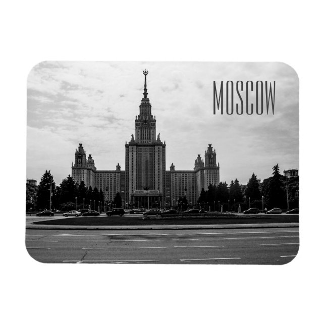 Ímã Universidade Estadual de Moscou Lomonosov (Horizontal)