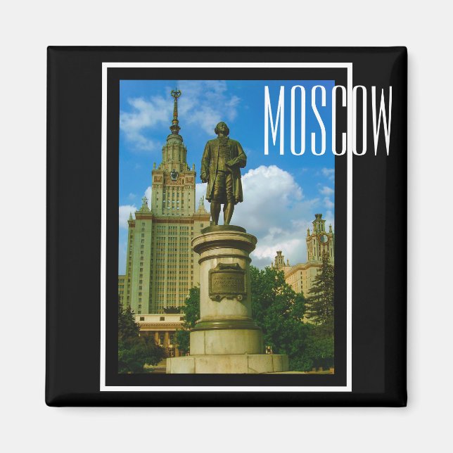 Imã Universidade Estaline de Lomonosov em Moscou (Frente)
