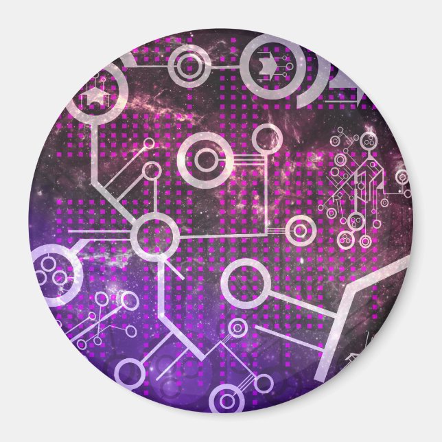 Imã Universo digital (Frente)