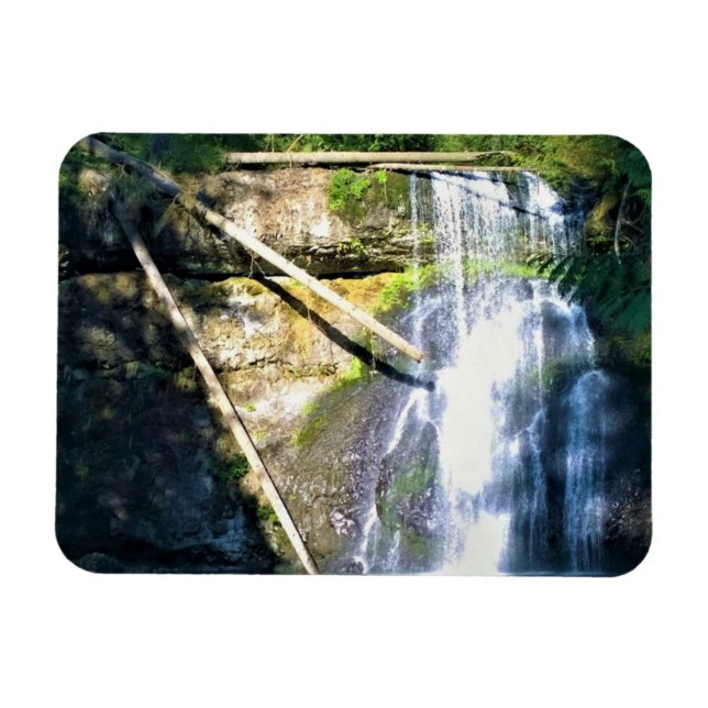 Ímã Upper North Falls, Silver Falls, Oregon (Horizontal)