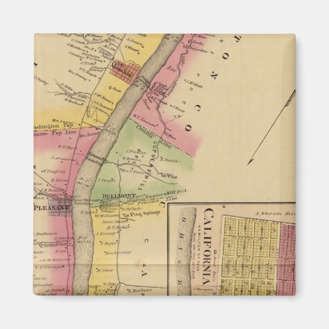 Imã Upper Ohio River e Valley (Frente)